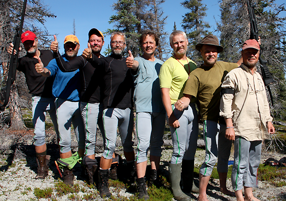 Sandy Lake Expedition 2013 - Gutta som fant Helge Ingstad vinterkvarter i Canada